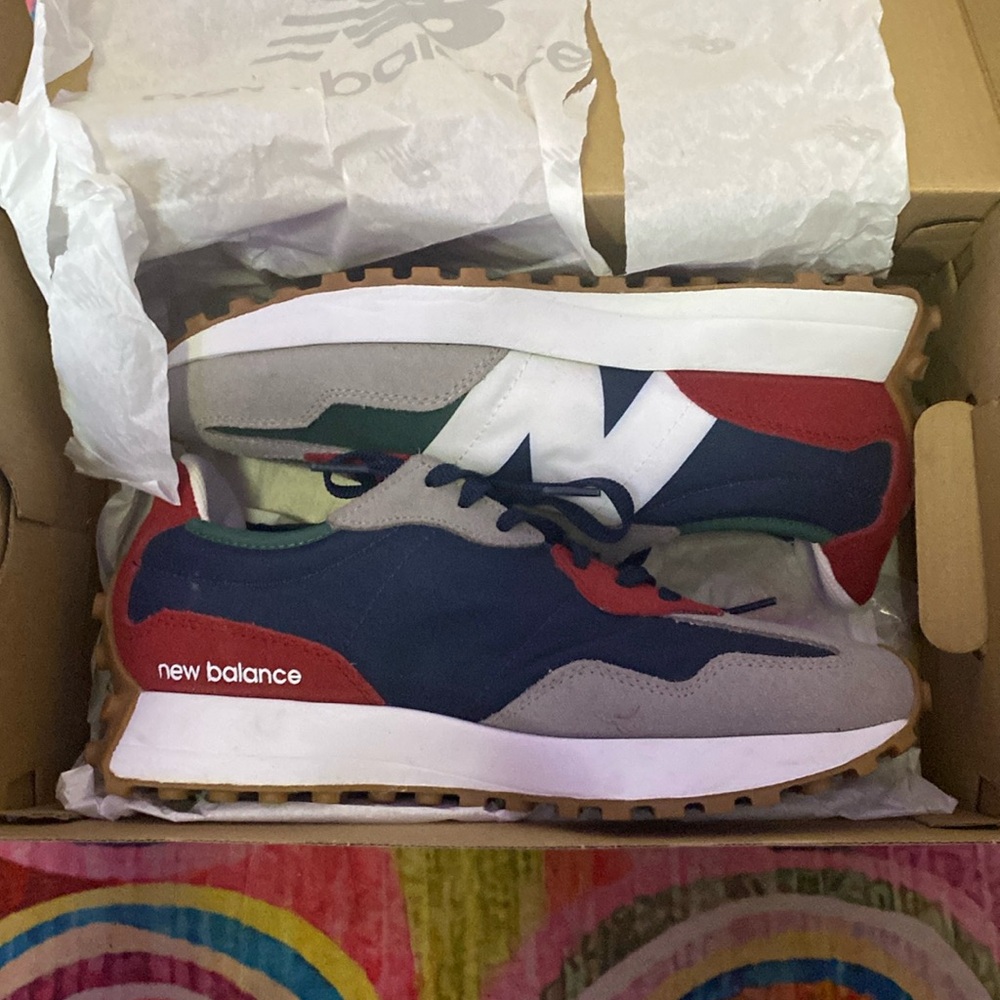 Multicolor new balance sneakers
